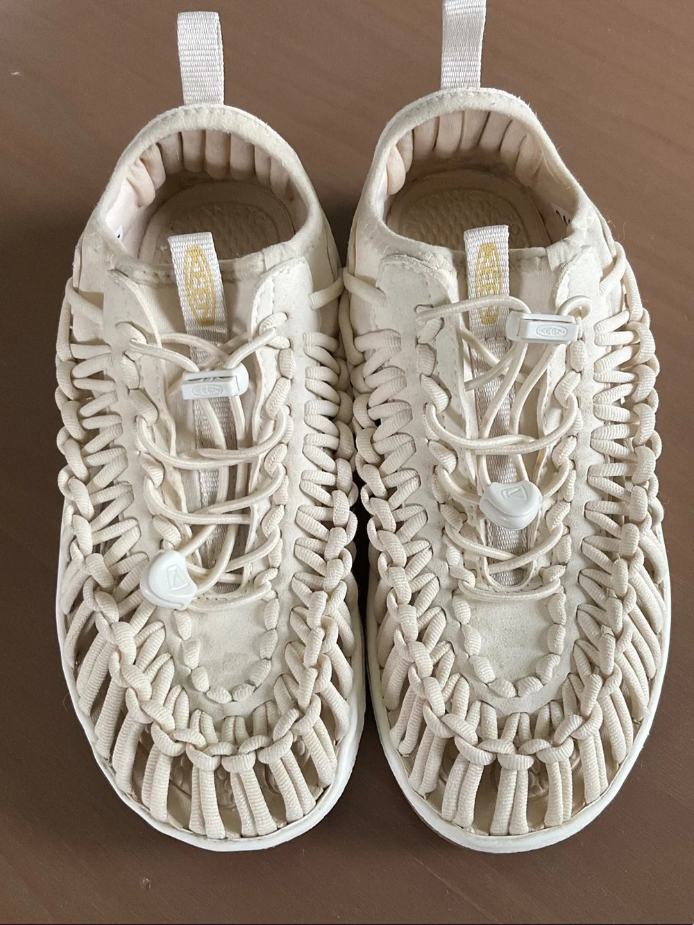 Keen Women's Cream Woven Sandals - Picture 1 of 7